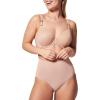 SPANXsmooth Bra-Llelujah! Lightly Lined Full Coverage – T-Shirt Bra – Front Closure – Hosiery Back – Smart Stretch Straps(Toasted Oatmeal)