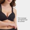 SPANXsmooth Bra-llelujah! Lightly Lined Full Coverage – T-Shirt Bra – Front Closure – Hosiery Back – Smart Stretch Straps – Naked 2.0 – 34B