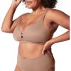 Low Profile Wireless Minimizer Bra(Cafe Au Lait)