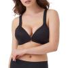 SPANXsmooth Bra-llelujah! Lightly Lined Full Coverage – T-Shirt Bra – Front Closure – Hosiery Back – Smart Stretch Straps – Naked 2.0 – 34B
