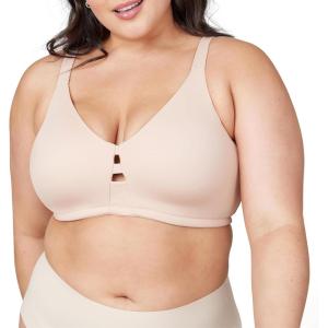 Low Profile Wireless Minimizer Bra(Champagne Beige)